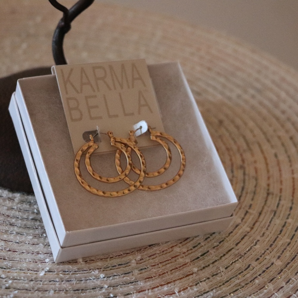 New Hoop Earrings - Picture 3 of 3